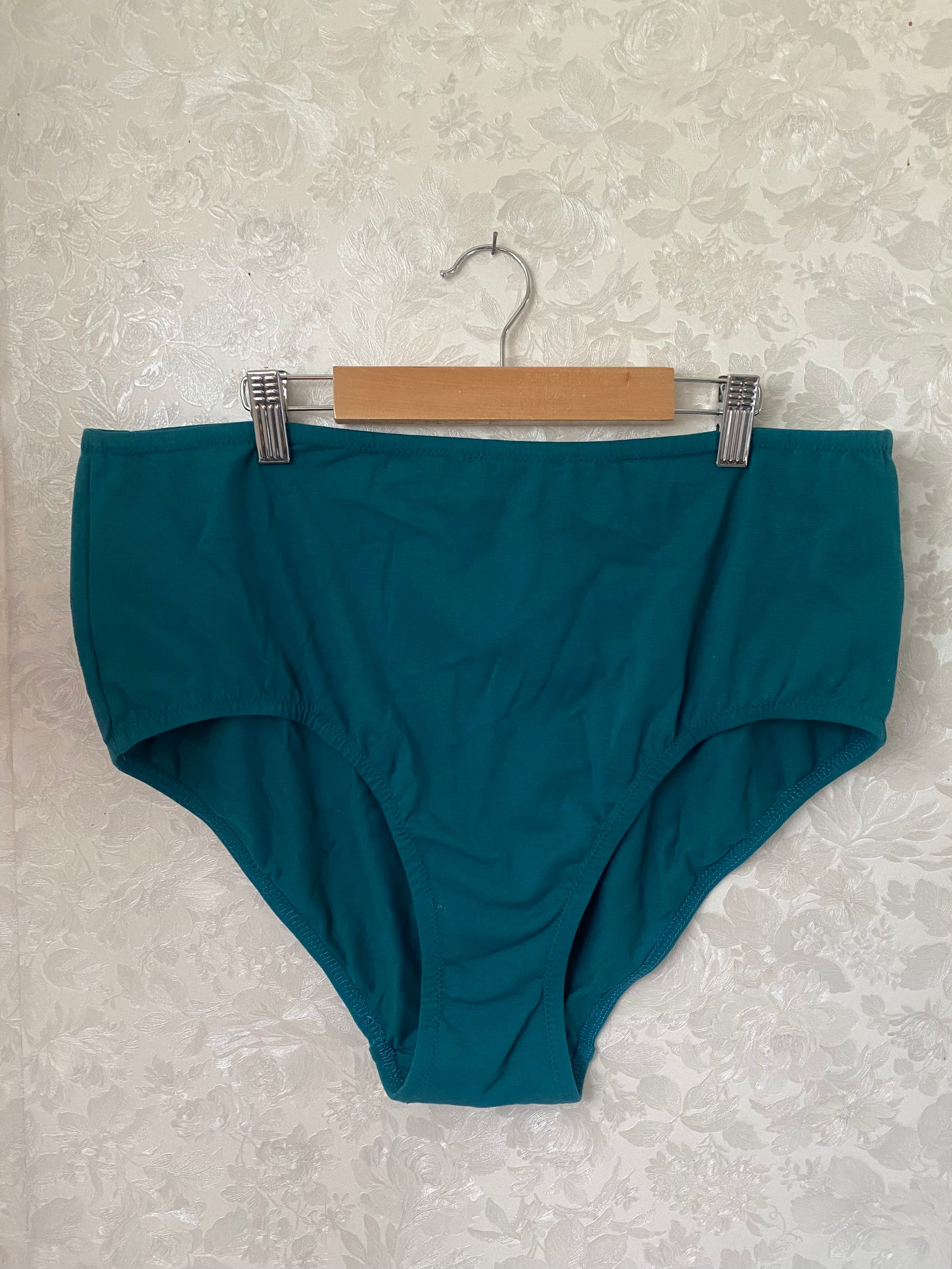 2X Large April Brief - Deep Teal