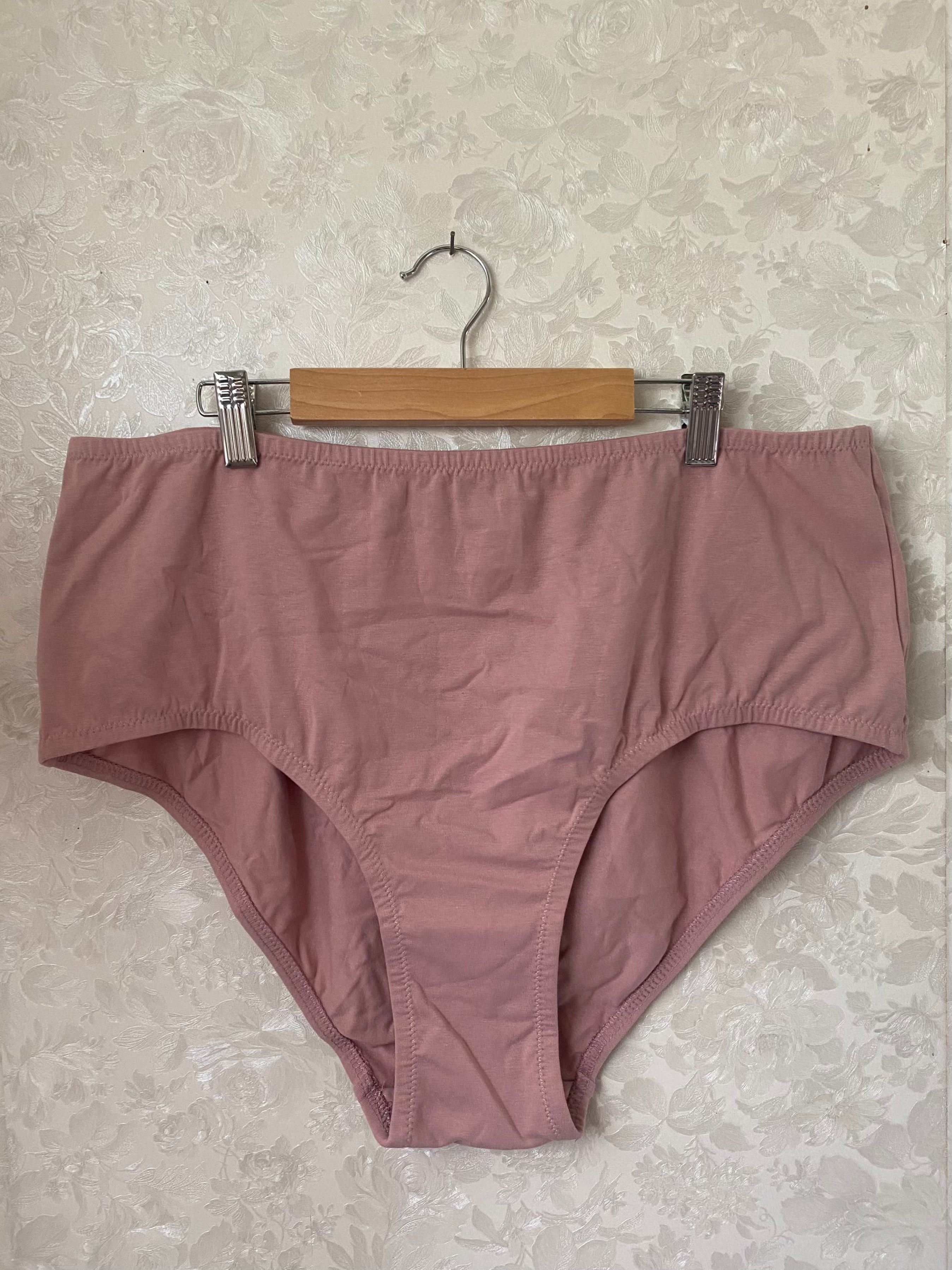 Large April Brief - Dusty Rose