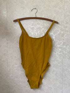 Extra Large Hudson Bodysuit - Ochre