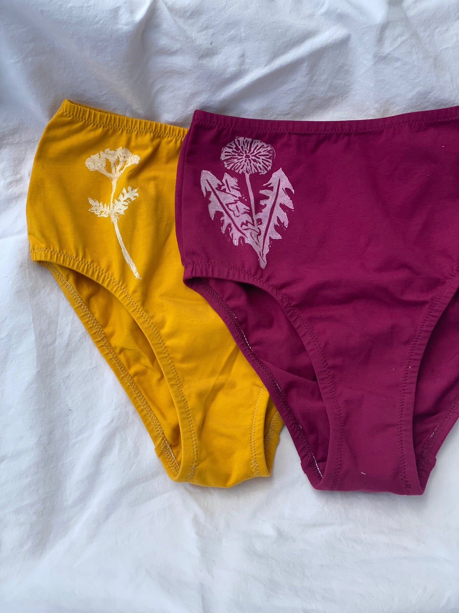 Meadow High Waist Brief - Dandelion