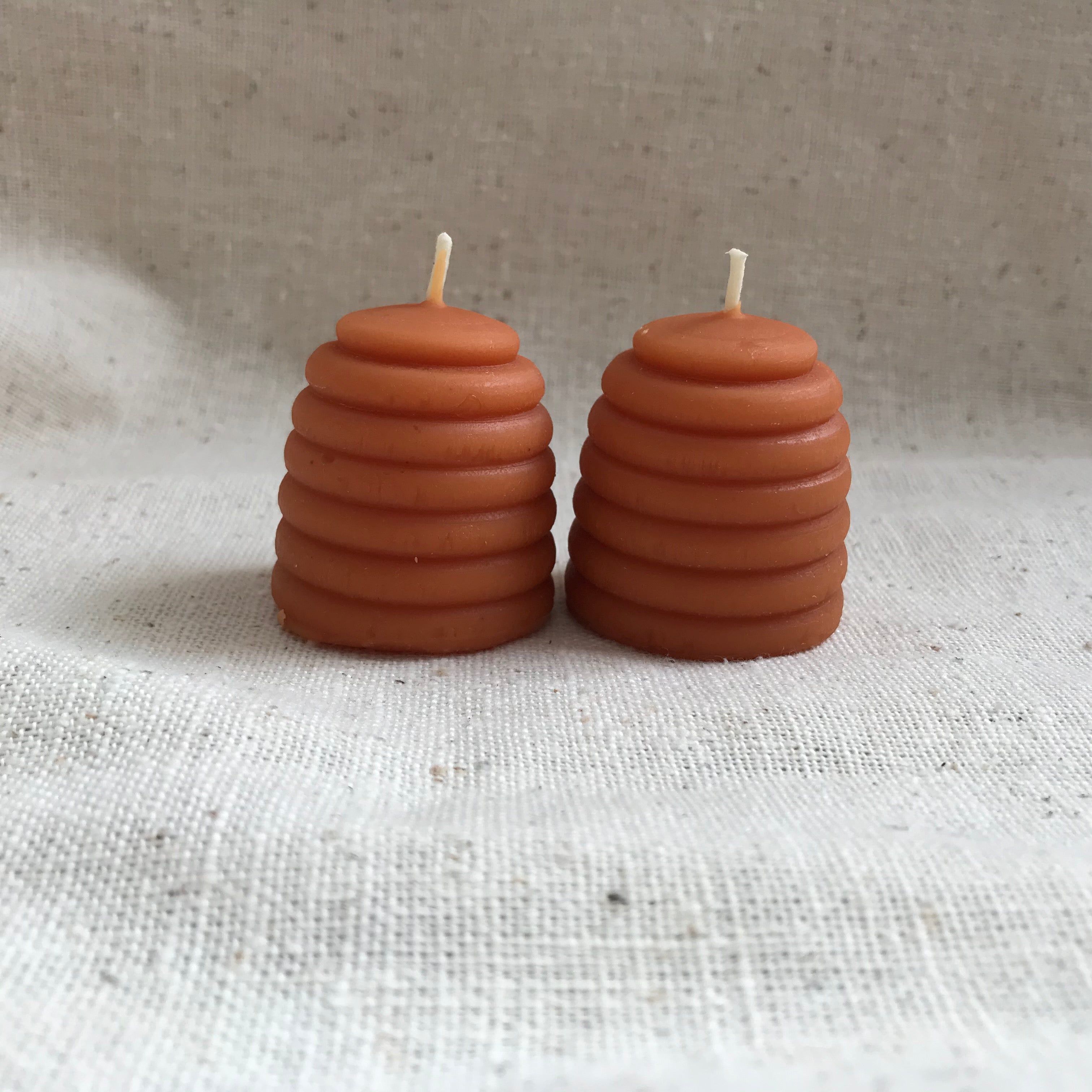 Small Beehive  Candle - 1.5 inch