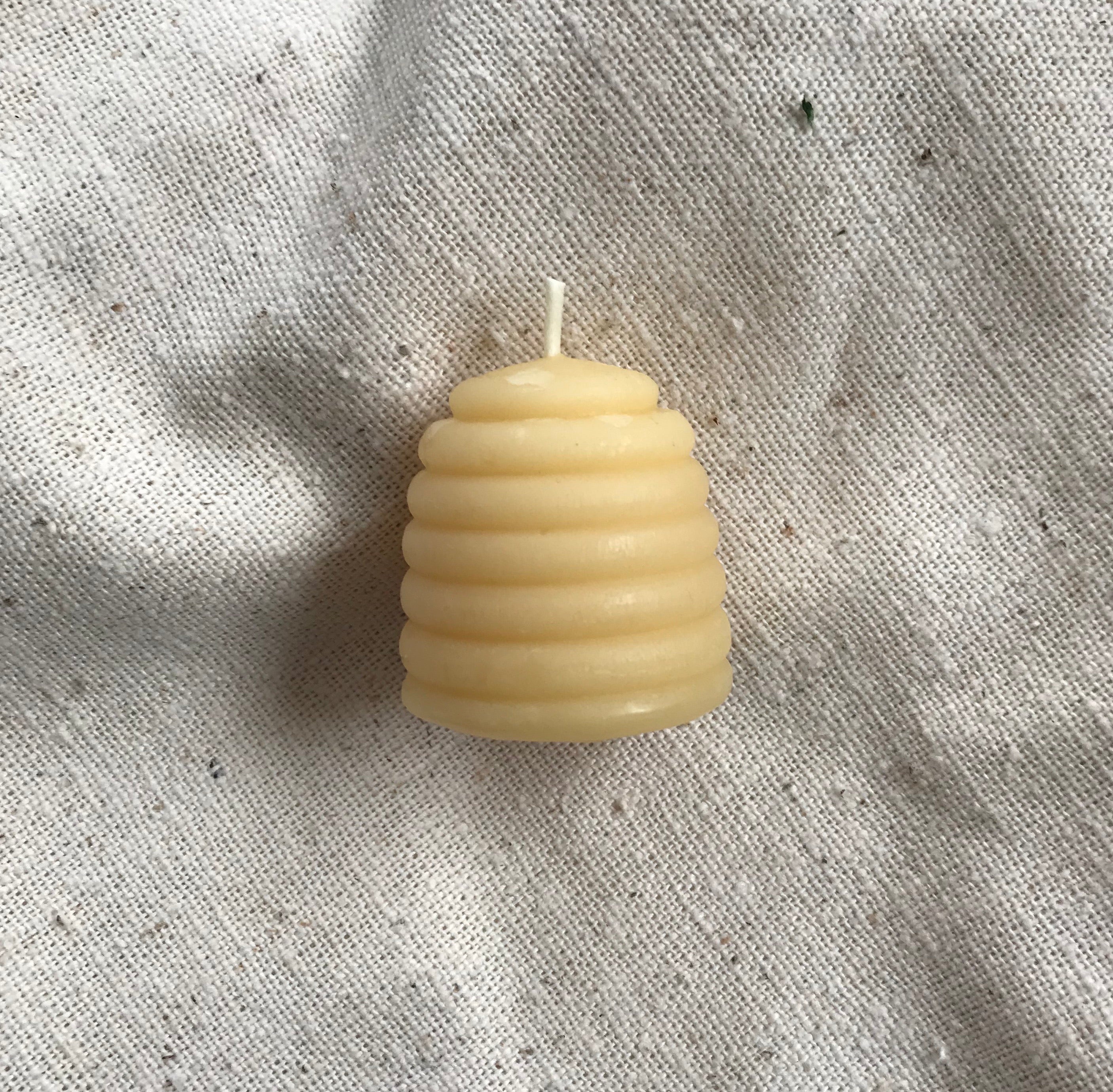 Small Beehive  Candle - 1.5 inch