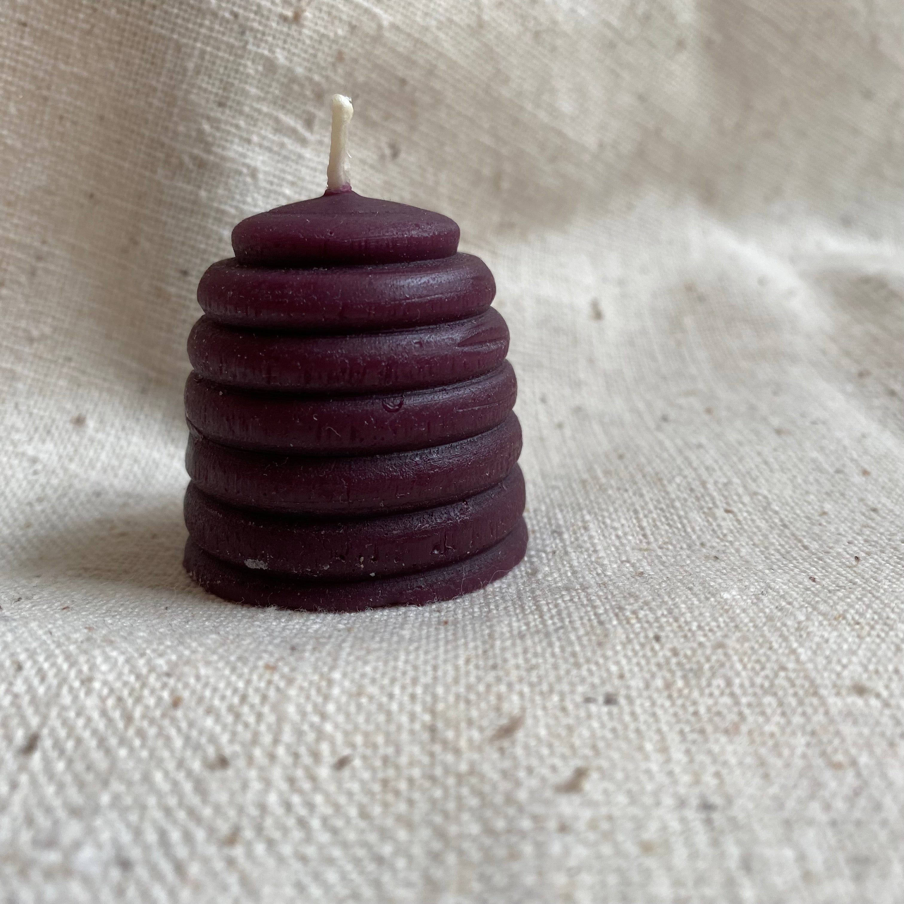 Small Beehive  Candle - 1.5 inch
