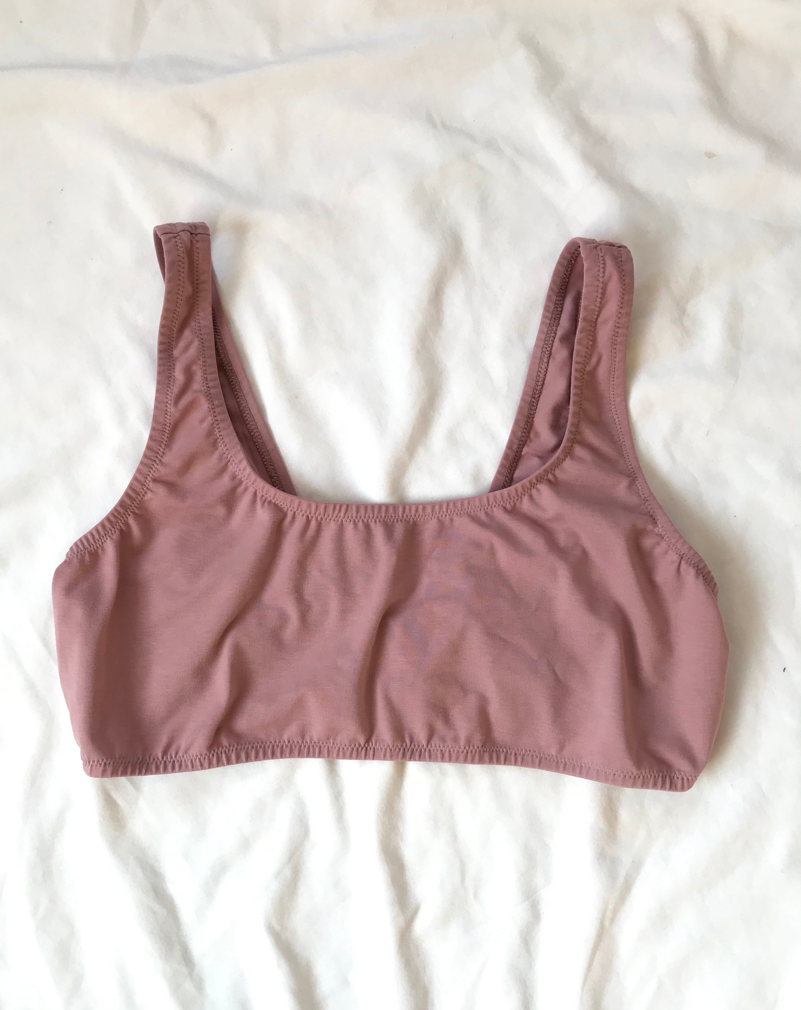 Evelyn Bralette - Dusty Rose