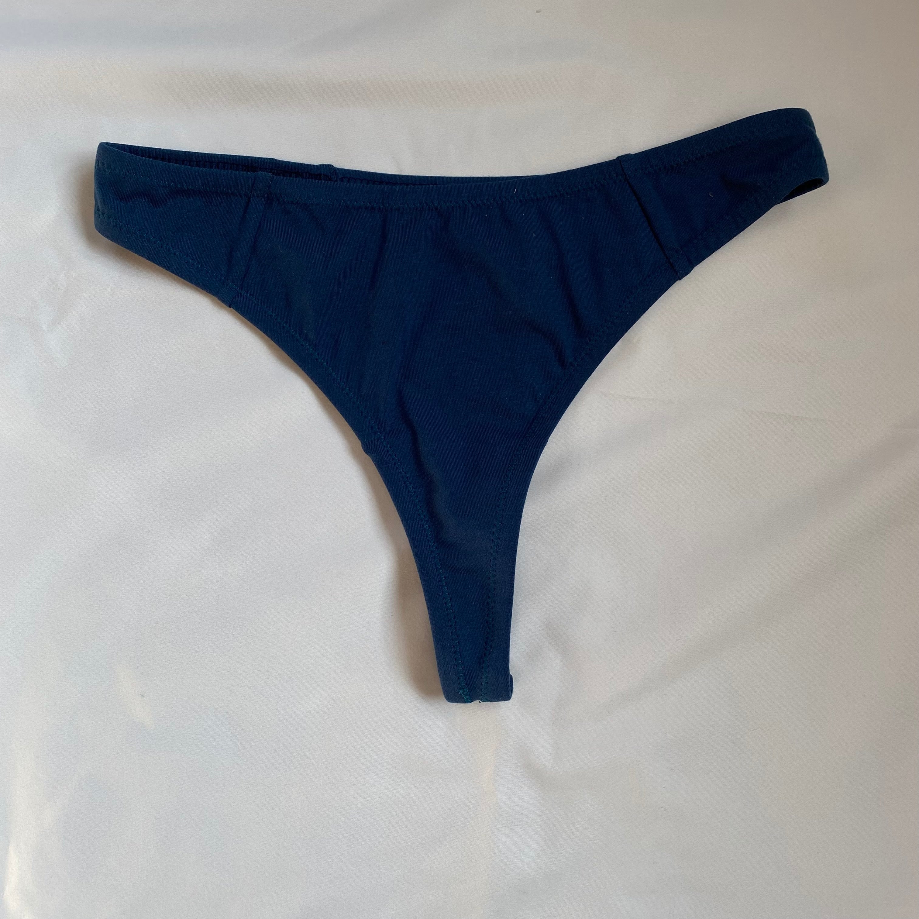 Dahlia Mid-rise Thong - Midnight